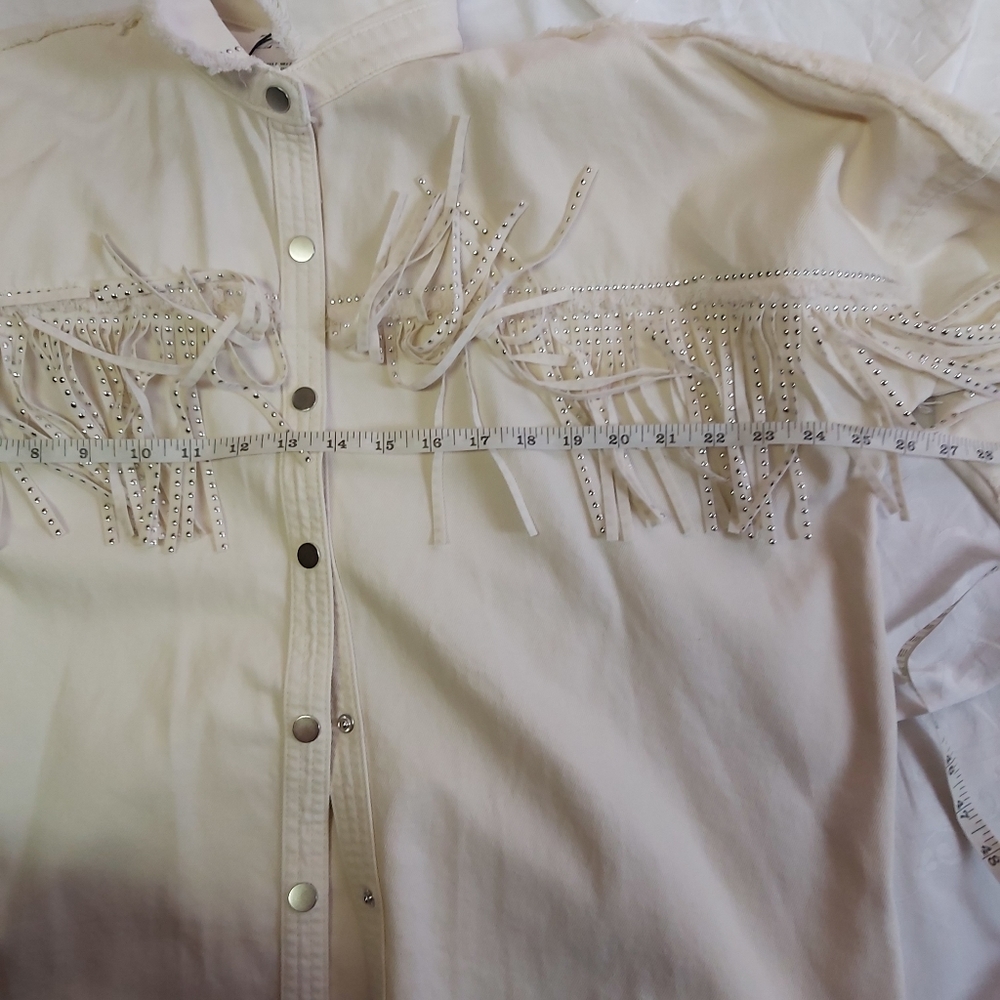 ZARA Fringed Jacket - Picture 10 of 10